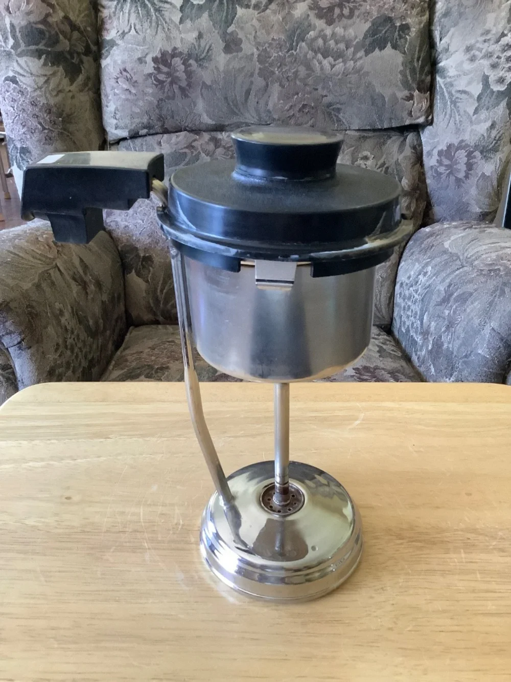 Corning Ware Blue Cornflower 10-Cup COFFEE POT Percolator E-1210 NO CORD